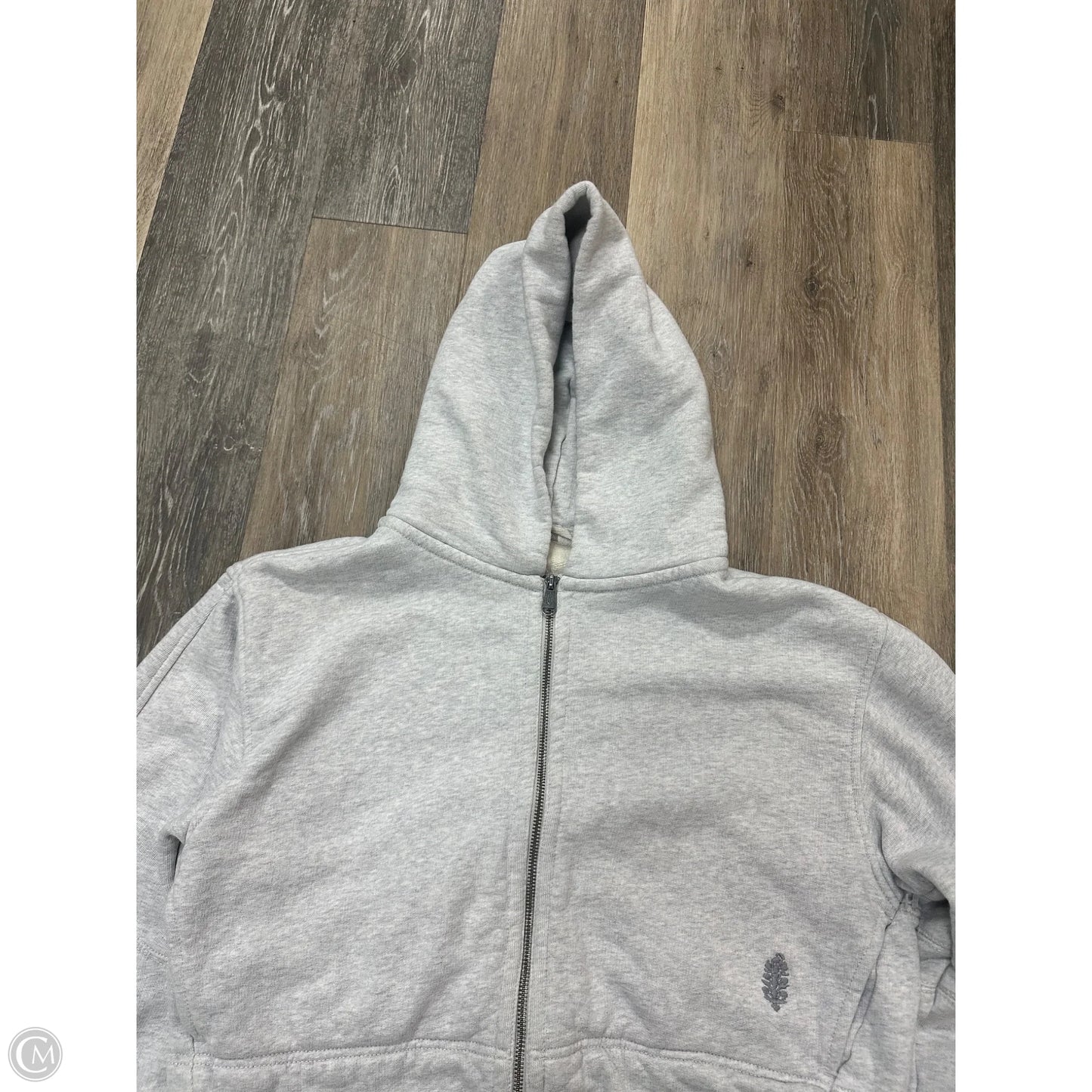 Sweatshirt Hoodie By Free People In Grey, Size: Xs