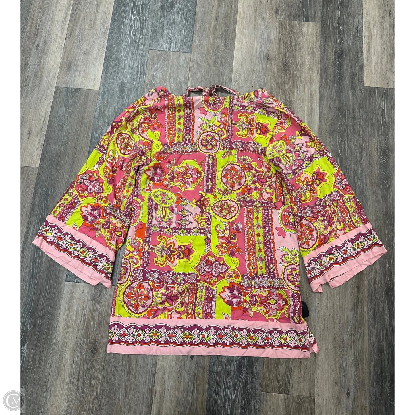 Dress Casual Short By Anthropologie In Pink, Size: M