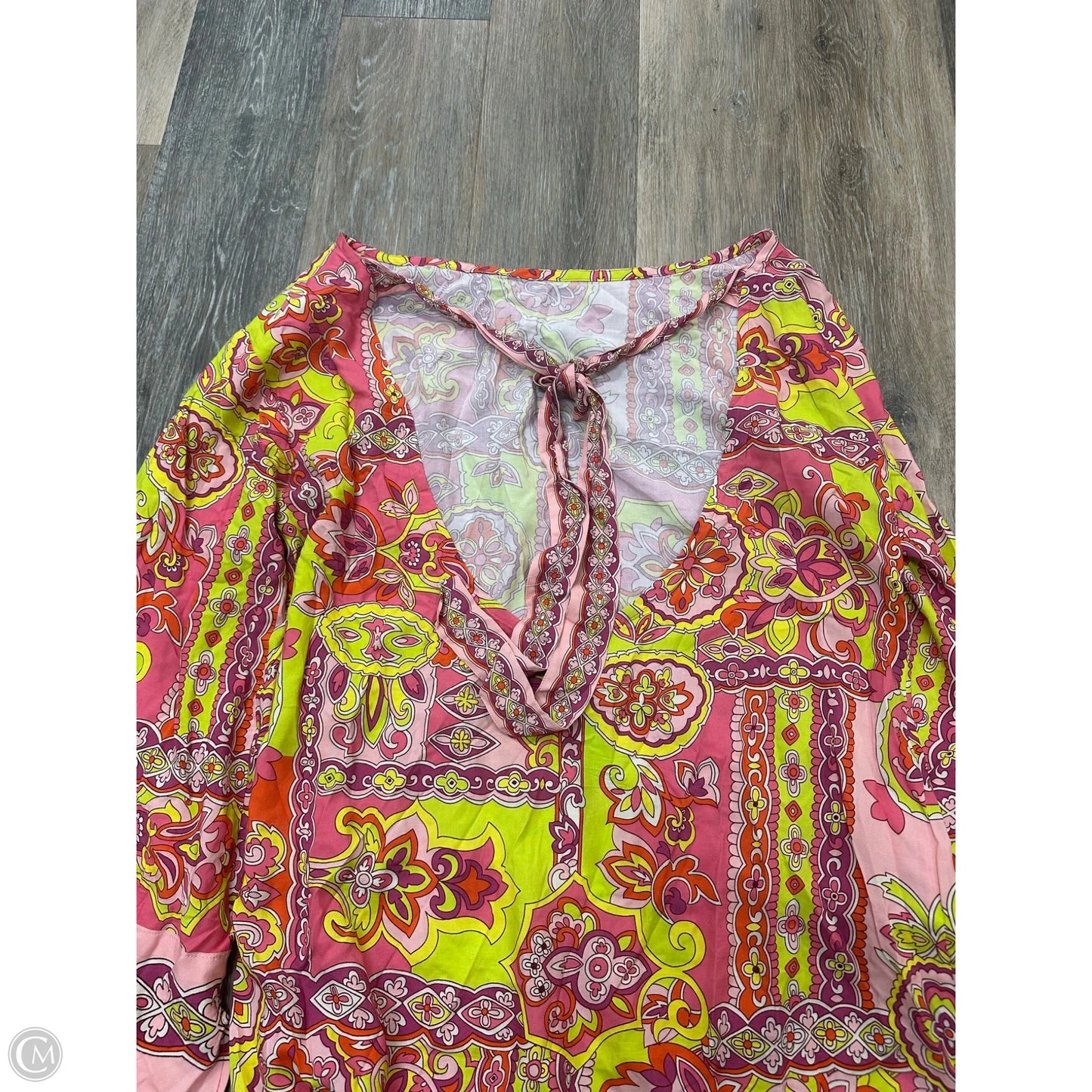 Dress Casual Short By Anthropologie In Pink, Size: M
