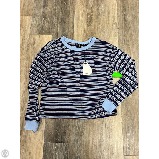 Top Long Sleeve By Prana In Striped Pattern, Size: S