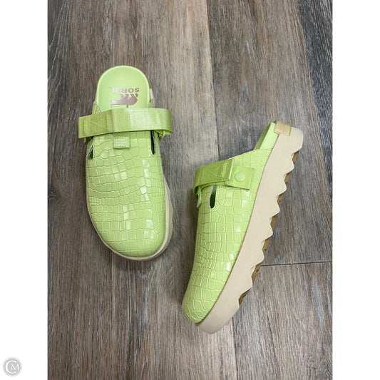 Shoes Flats By Sorel In Green, Size: 8.5
