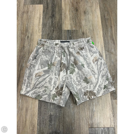Athletic Shorts By Abercrombie And Fitch In Camouflage Print, Size: M
