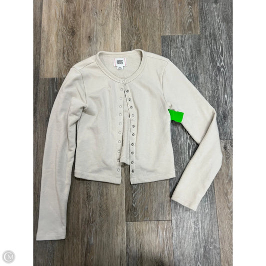 Top Long Sleeve By Bdg In Cream, Size: M