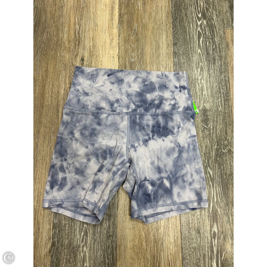 Athletic Shorts By Lululemon In Tie Dye Print, Size: 6