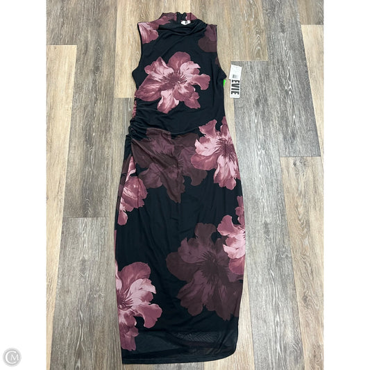 Dress Party Long By Steve Madden In Black, Size: L