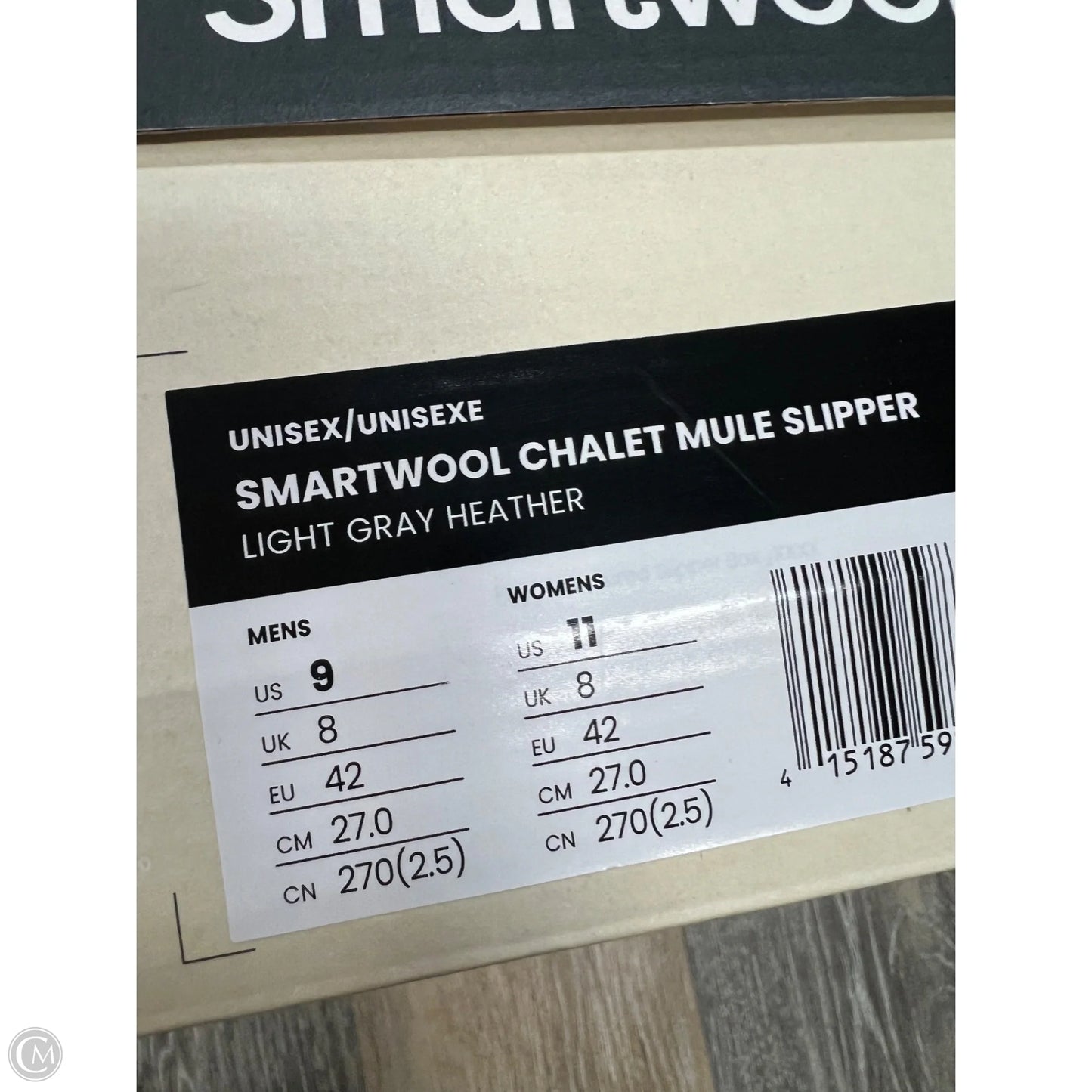 Slippers By Smartwool In Grey, Size: 11