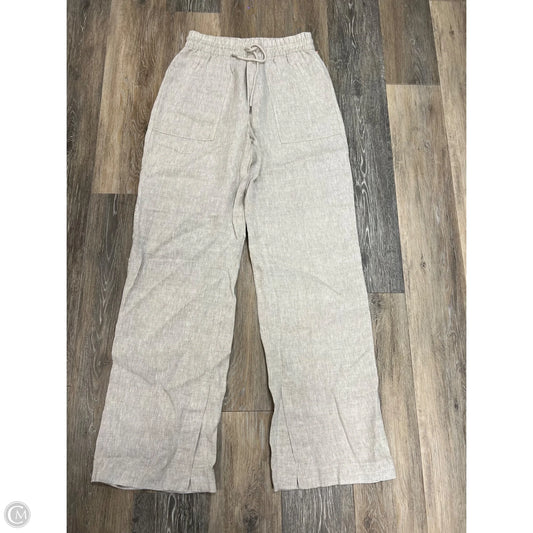 Pants Linen By Athleta In Tan, Size: Xs (tall)