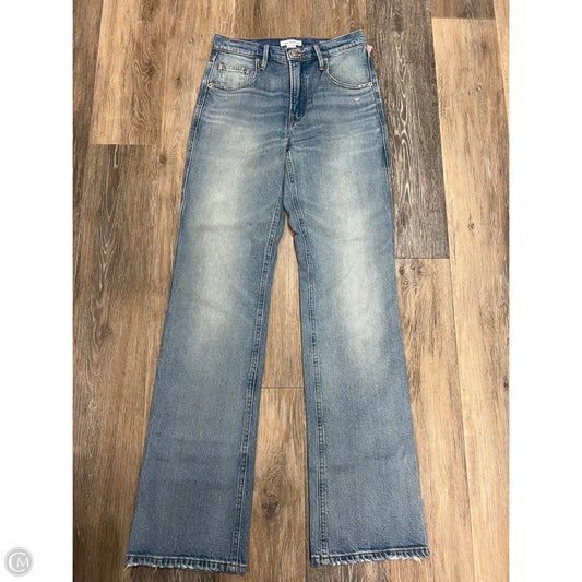 Jeans Boot Cut By Good American In Blue Denim, Size: 0/25