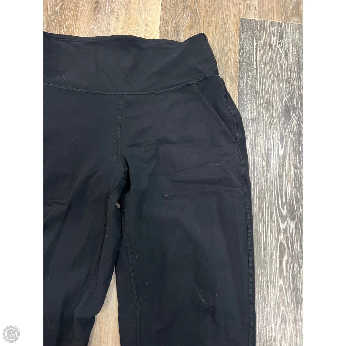 Athletic Pants By Lululemon In Black, Size: 6