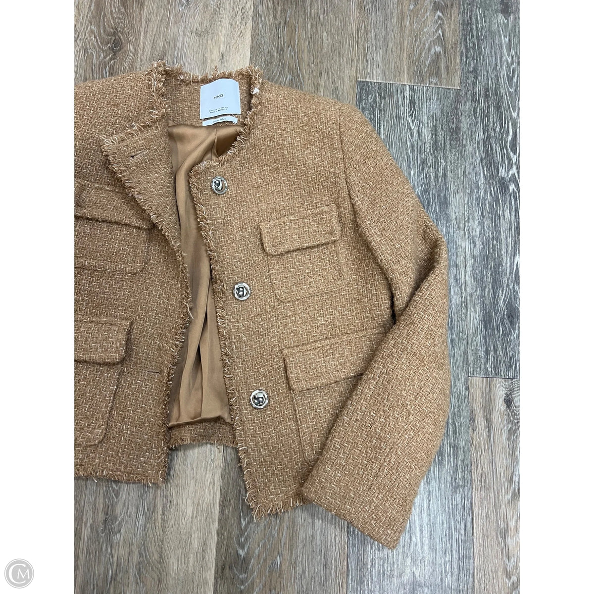 Blazer By Mng In Tan, Size: S