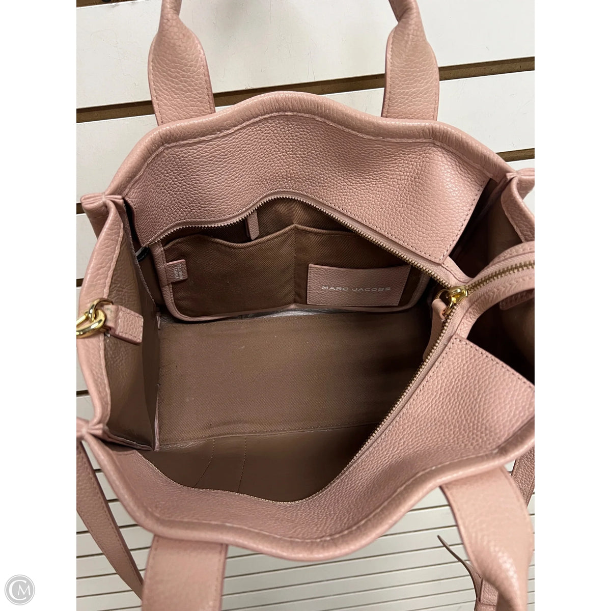 Tote Leather Designer By Marc By Marc Jacobs, Size: Medium