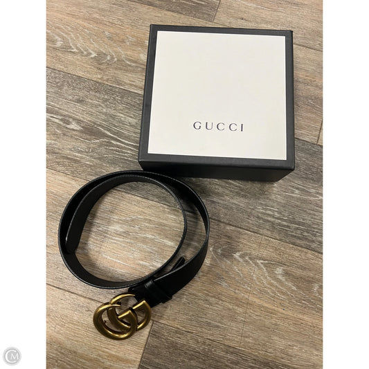Belt Luxury Designer By Gucci, Size: 2