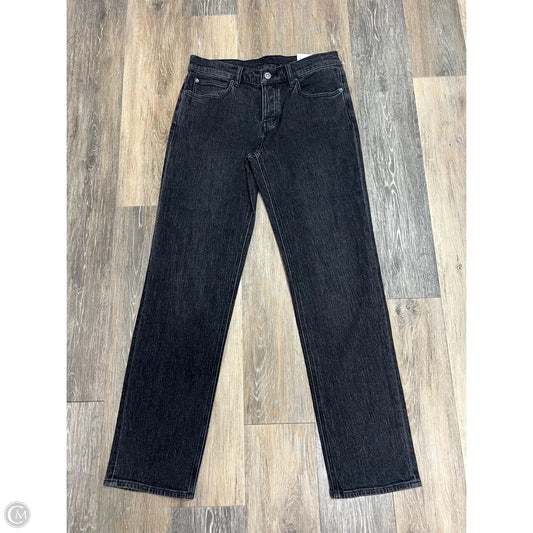 Jeans Straight By Prana In Black Denim, Size: 6