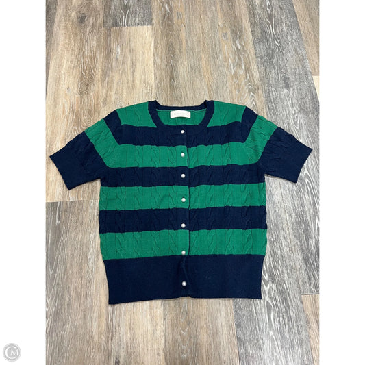 Sweater Short Sleeve By By Together In Striped Pattern, Size: S
