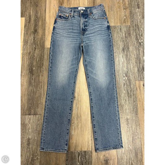 Jeans Straight By Pistola In Blue Denim, Size: 0/24