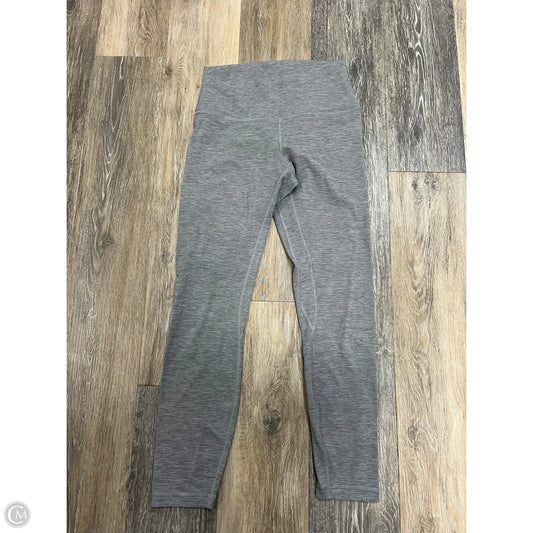 Athletic Leggings By Lululemon In Grey, Size: 6
