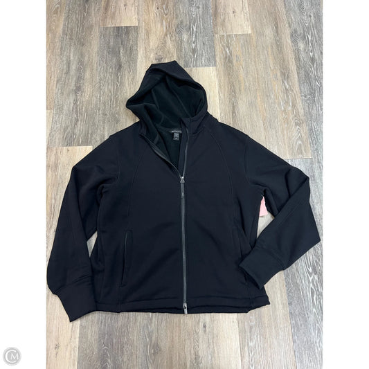 Athletic Sweatshirt Hoodie By Athleta In Black, Size: M
