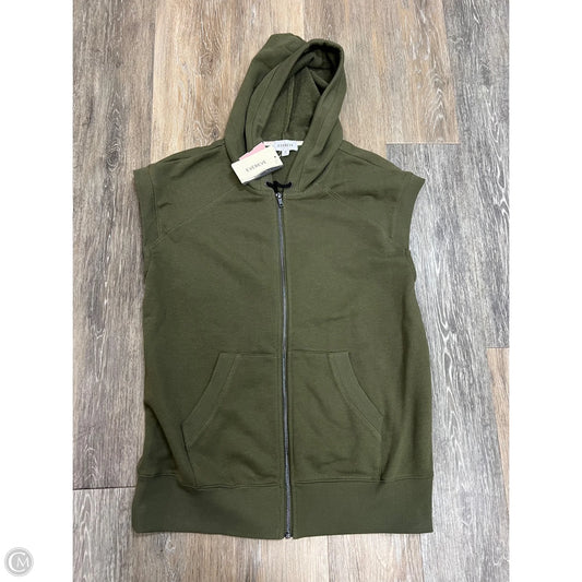 Sweatshirt Hoodie By Evereve In Green, Size: M
