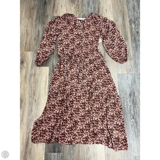 Dress Casual Maxi By Astr In Floral Print, Size: Xs