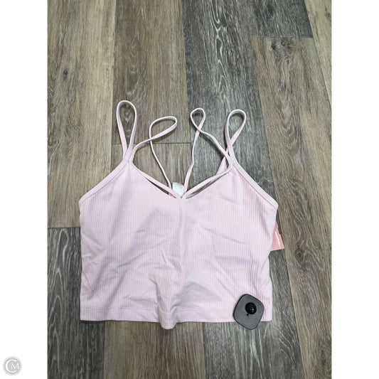 Athletic Tank Top By Lululemon In Pink, Size: 6