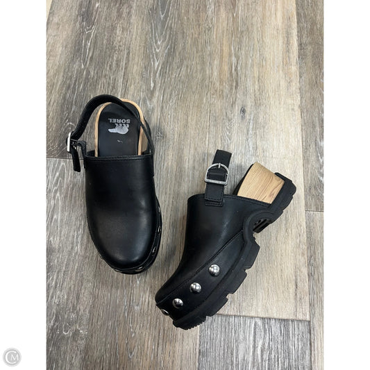 Shoes Flats By Sorel In Black, Size: 6
