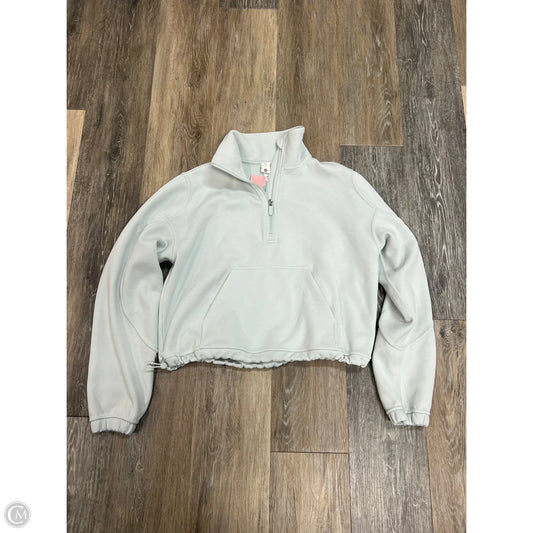 Athletic Sweatshirt Collar By Lululemon In Blue, Size: 4