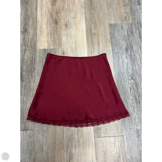 Skirt Mini & Short By Bp In Red, Size: S