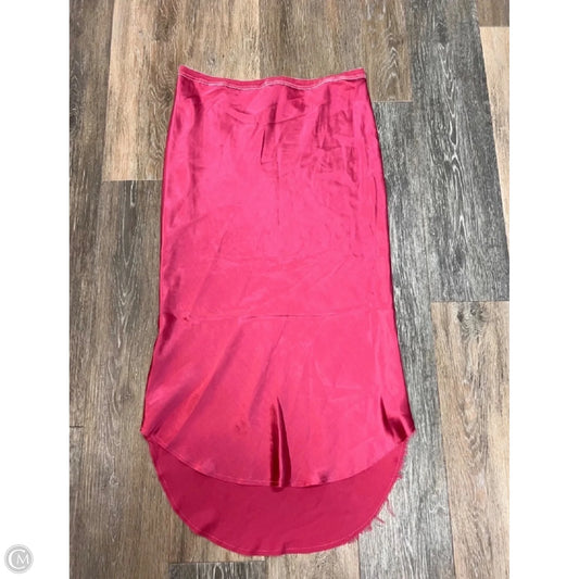 Skirt Maxi By Go Silk In Pink, Size: S