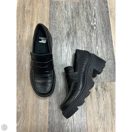 Shoes Heels Block By Sorel In Black, Size: 7.5