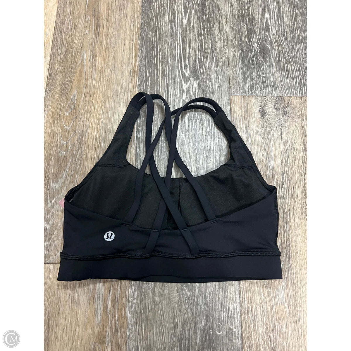Athletic Bra By Lululemon In Black, Size: 4