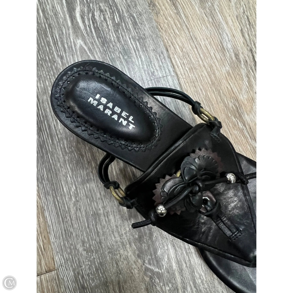 Sandals Designer By Isabel Marant In Black, Size: 8/38