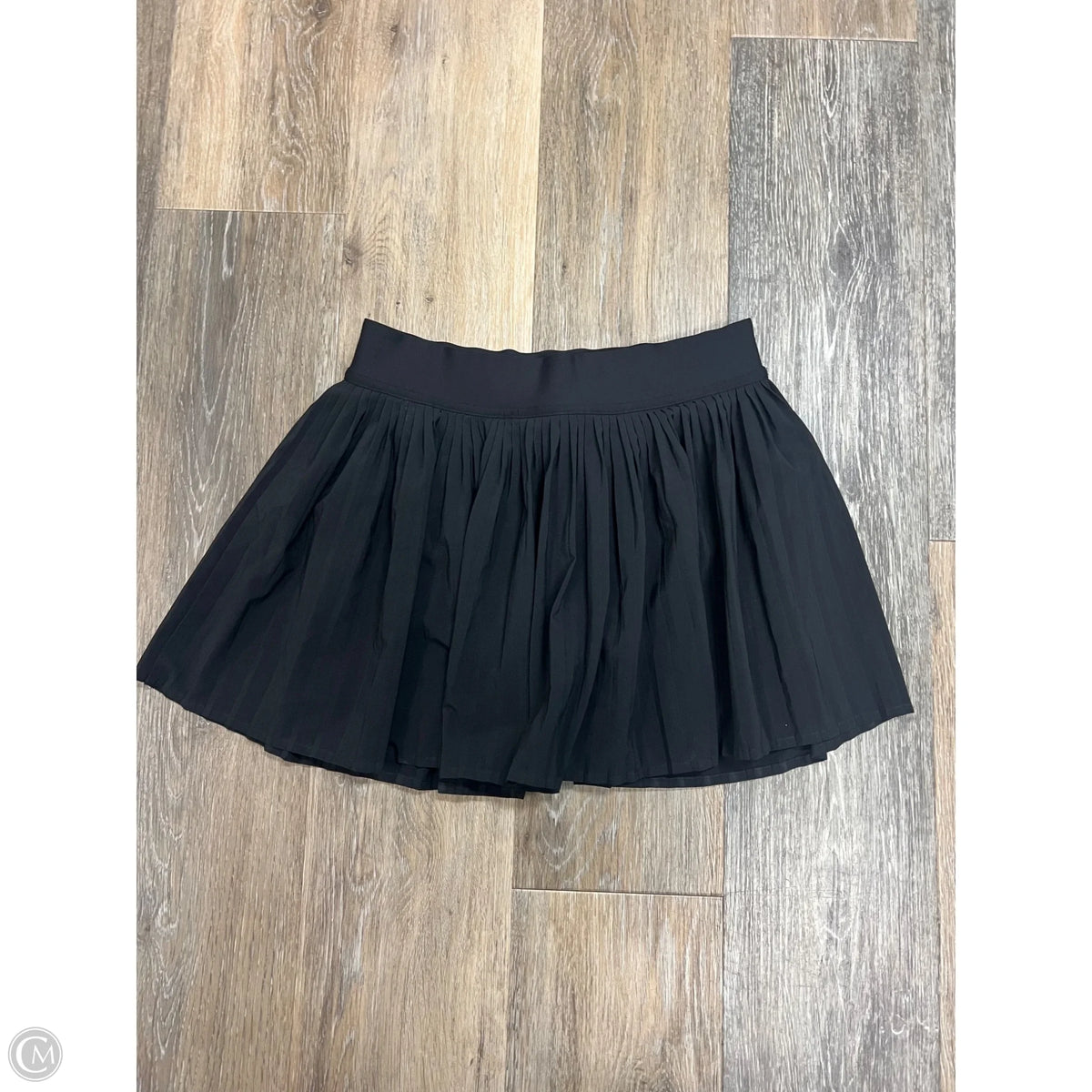 Athletic Skort By Lululemon In Black, Size: 4