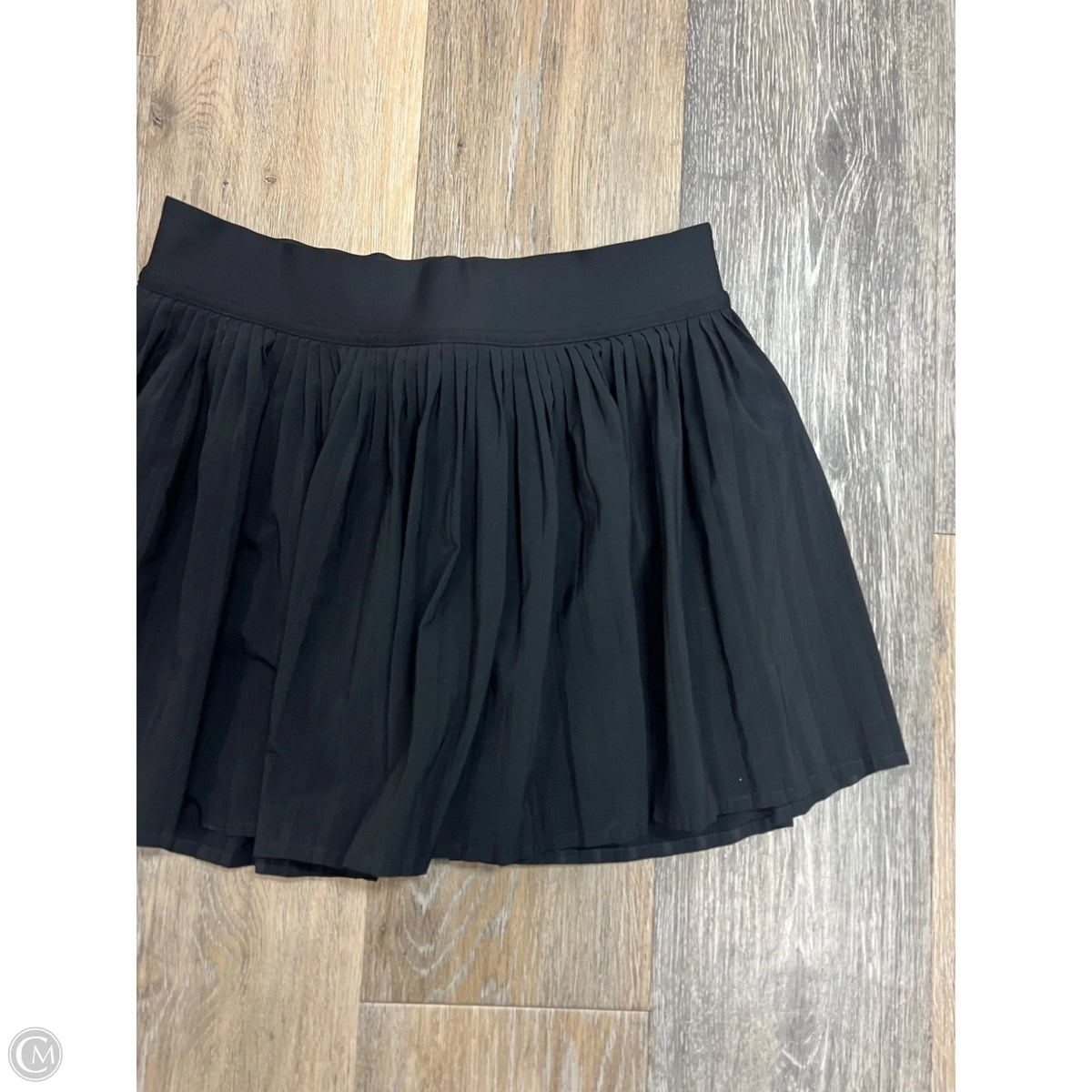 Athletic Skort By Lululemon In Black, Size: 4