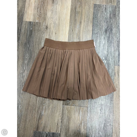 Athletic Skort By Beyond Yoga In Tan, Size: Xs