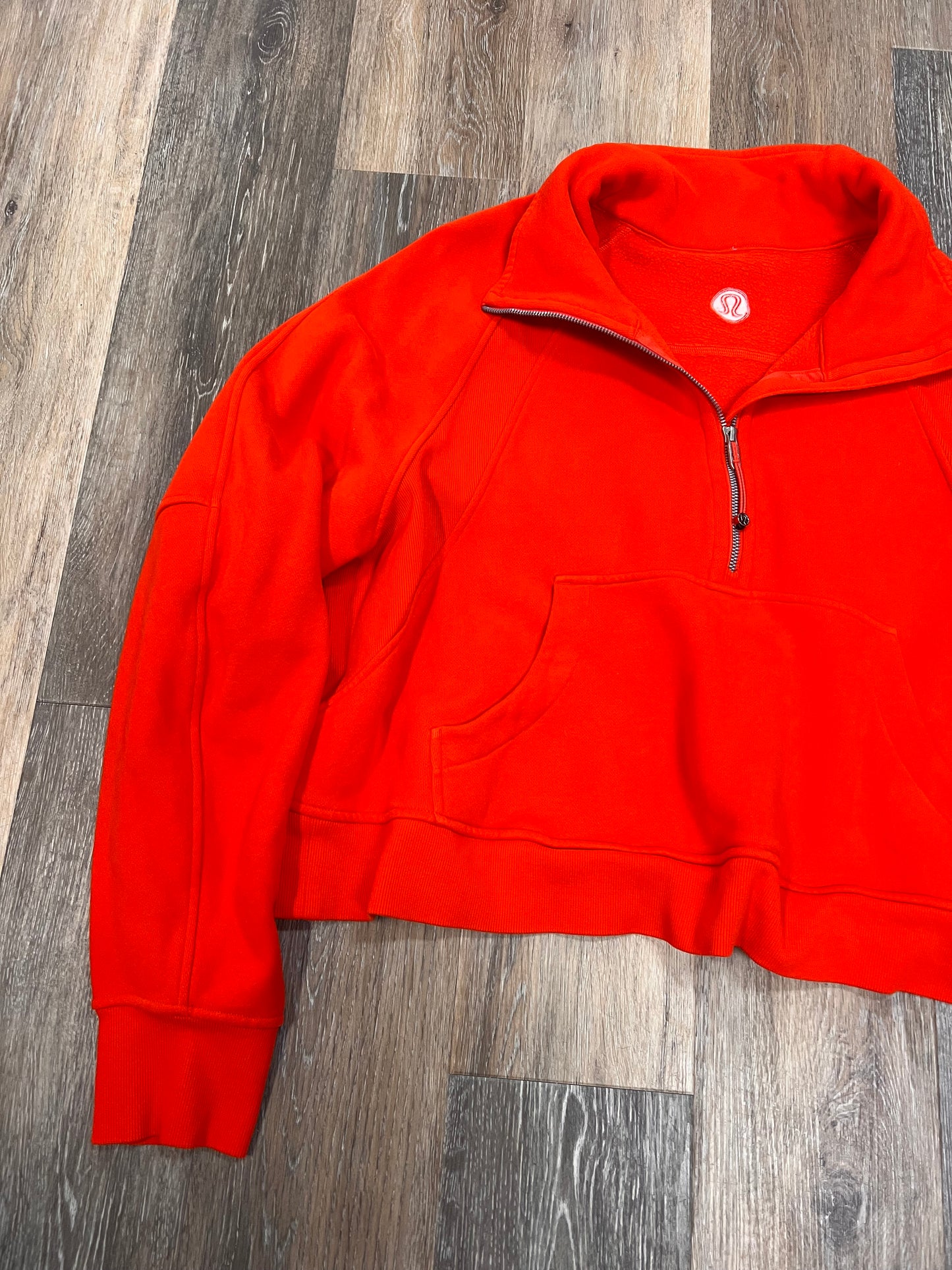 ATHLETIC SWEATSHIRT COLLAR by LULULEMON In ORANGE, Size: XL/XXL