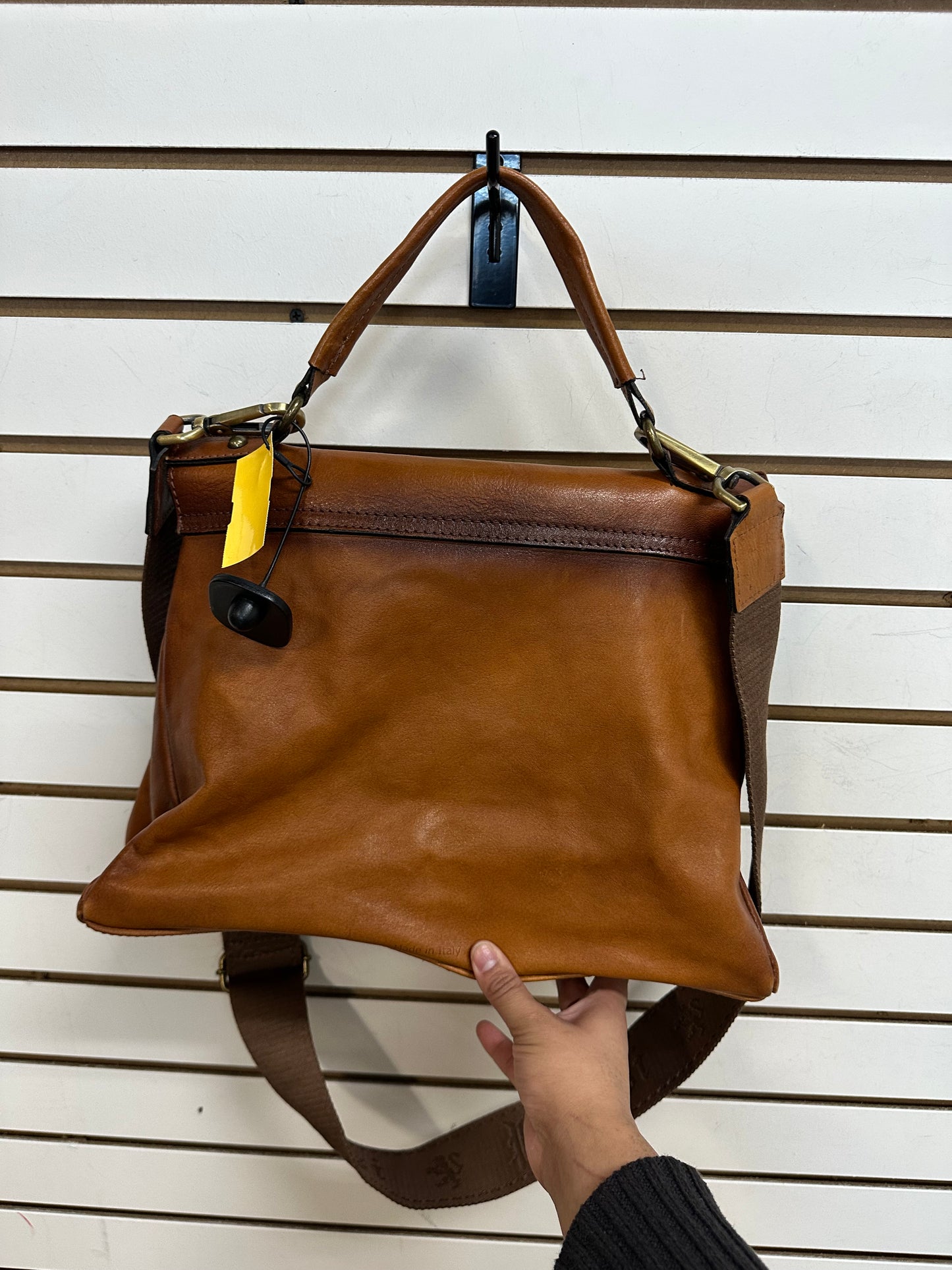 Crossbody Leather By Pratesi Firenze, Size: Large