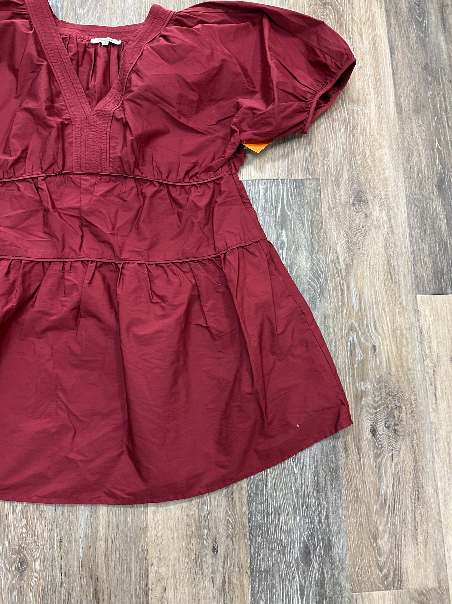 Dress Casual Short By Madewell In Red, Size: L