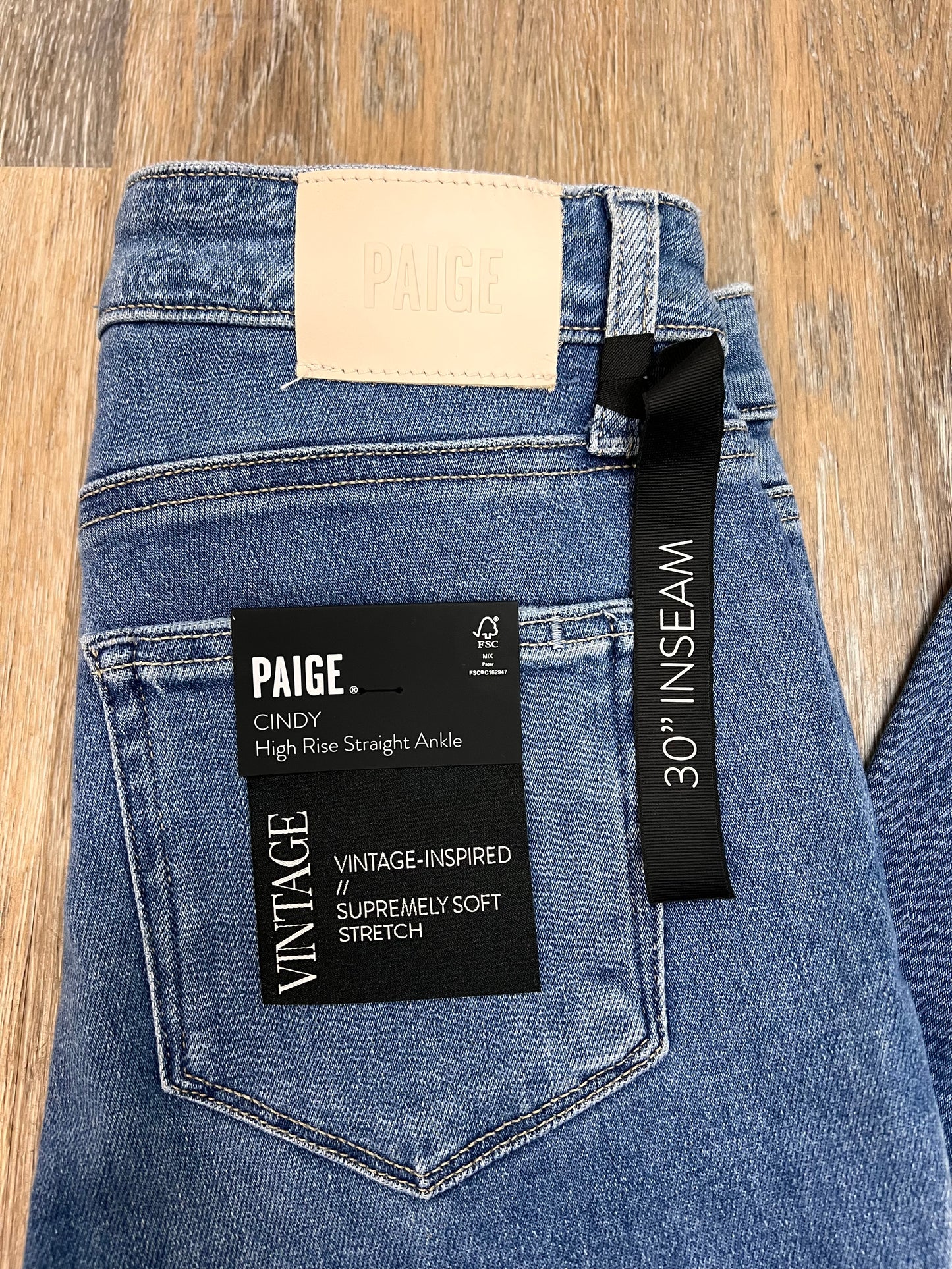 Jeans Designer By Paige In Blue Denim, Size: 4/27