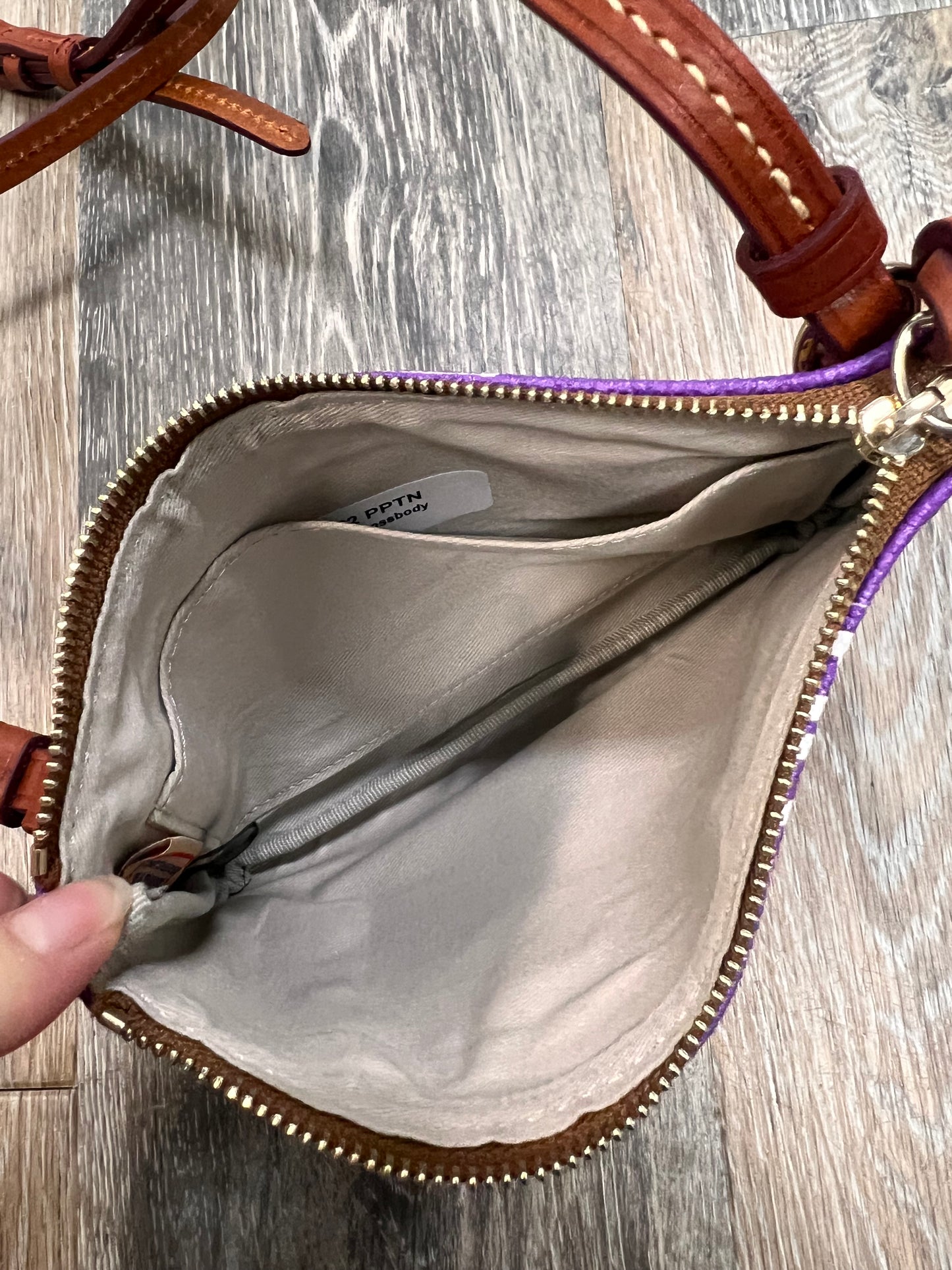 CROSSBODY DESIGNER by DOONEY AND BOURKE In PURPLE, Size: SMALL