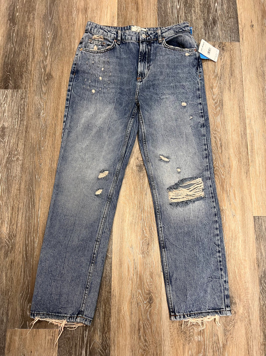 Blue Denim Jeans Boyfriend Free People, Size 6/28