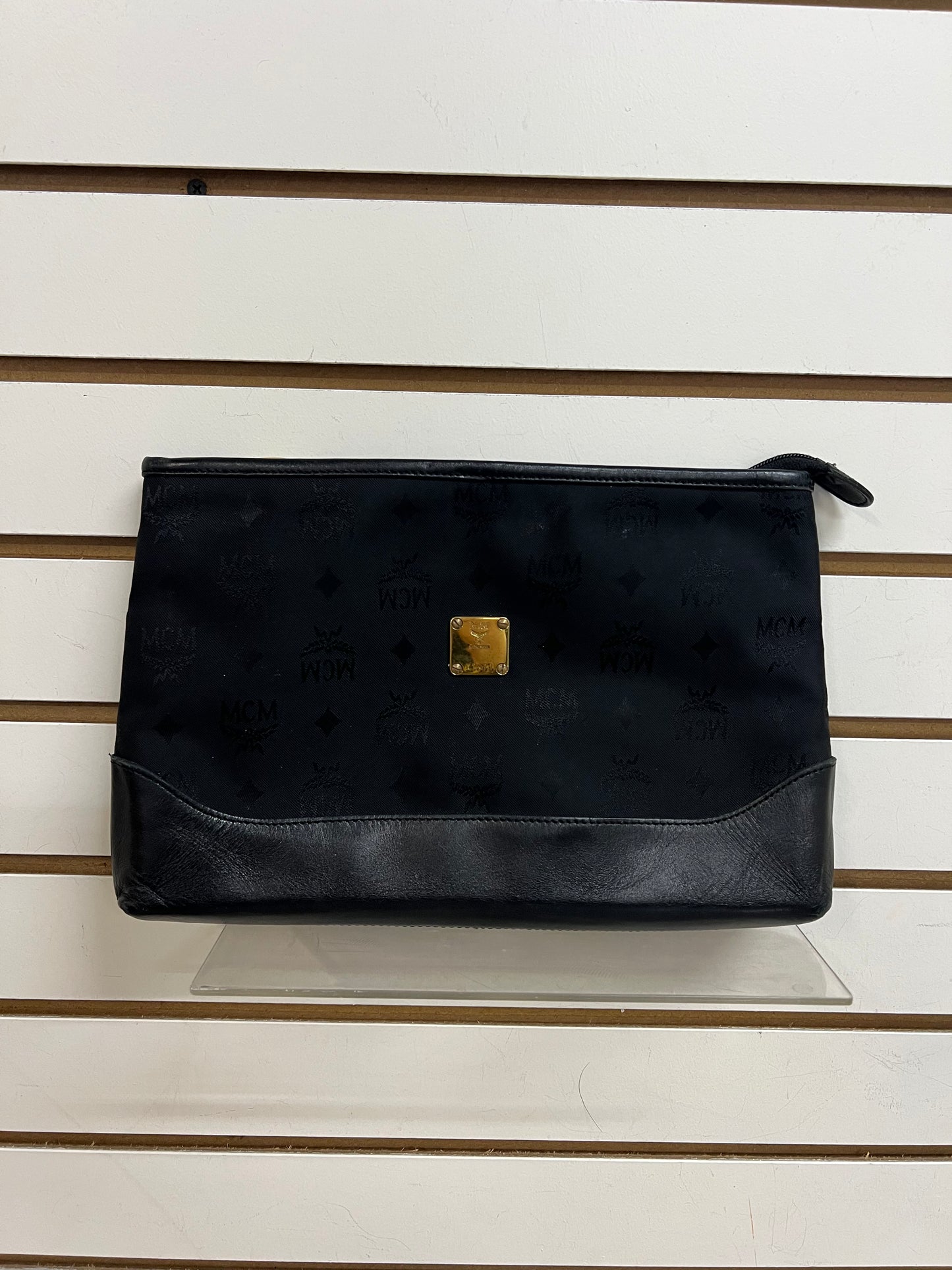 Clutch Luxury Designer By Mcm, Size: Medium