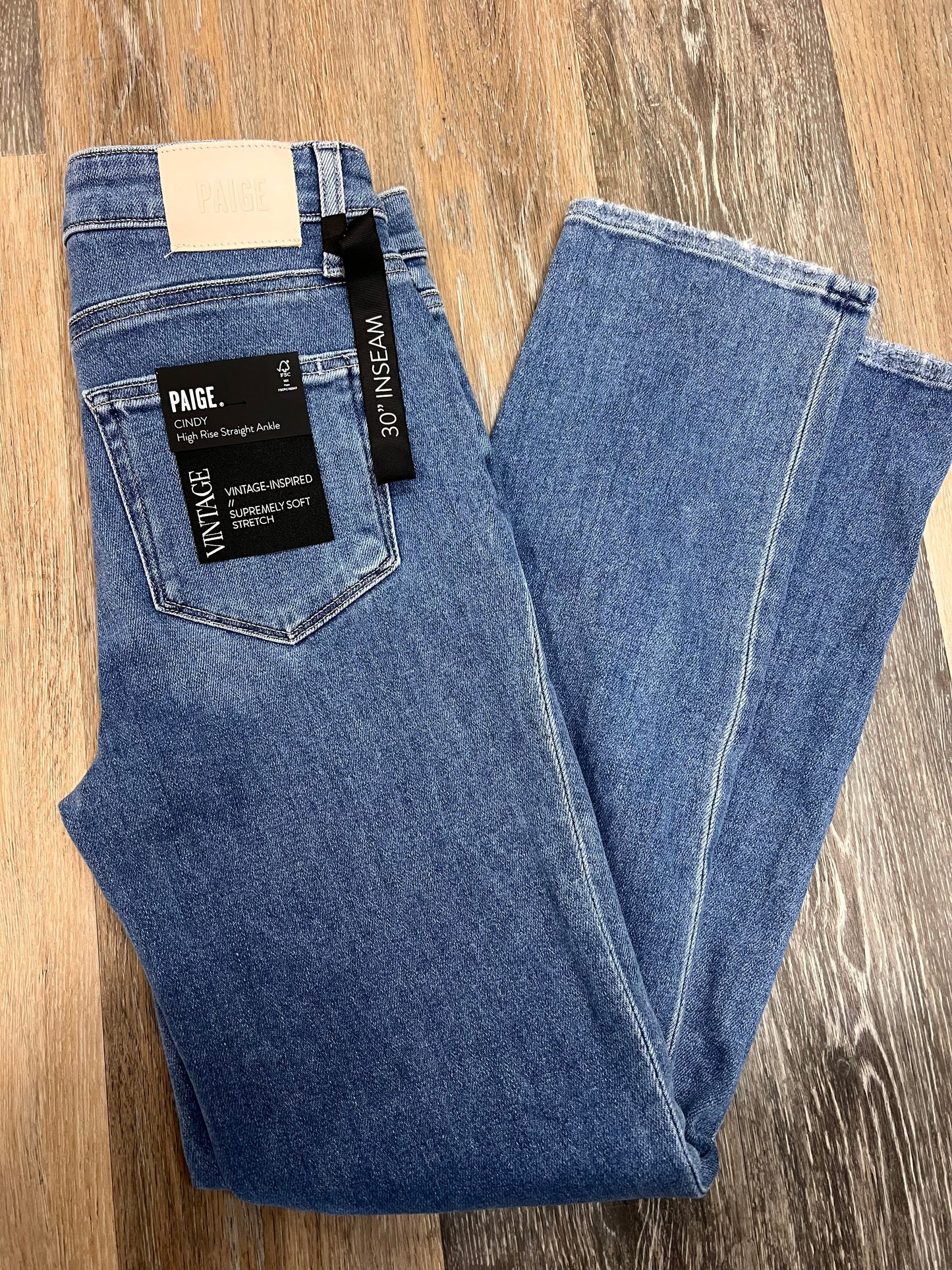 Jeans Designer By Paige In Blue Denim, Size: 4/27