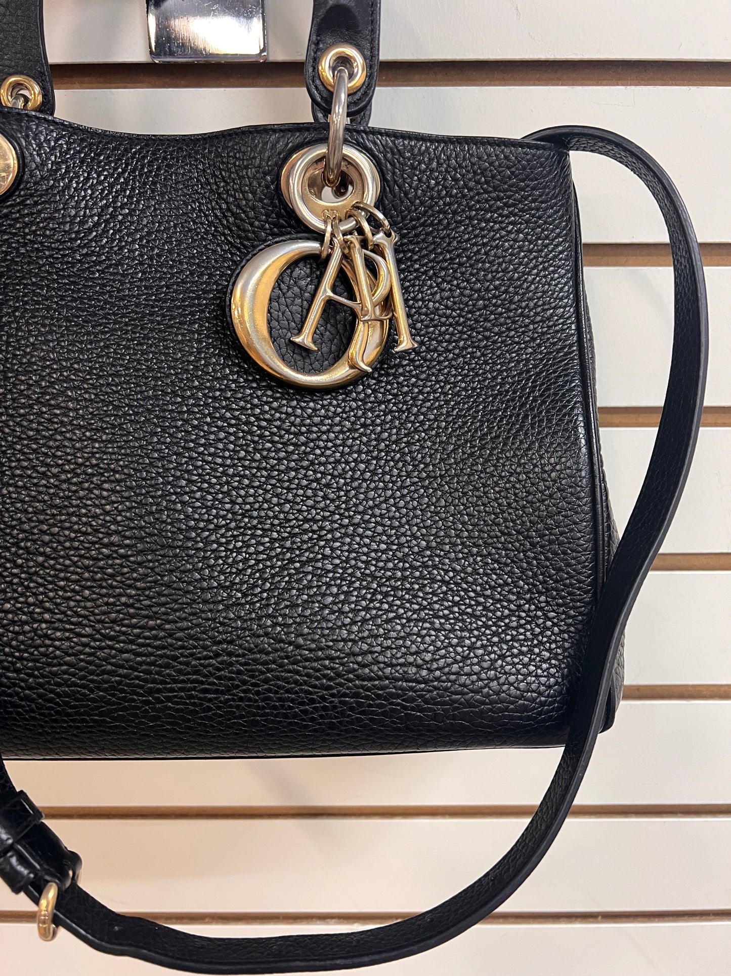 HANDBAG LUXURY DESIGNER by DIOR In BLACK, Size: LARGE