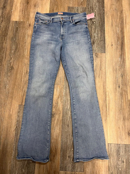 JEANS DESIGNER by MOTHER In BLUE DENIM, Size: 14/32