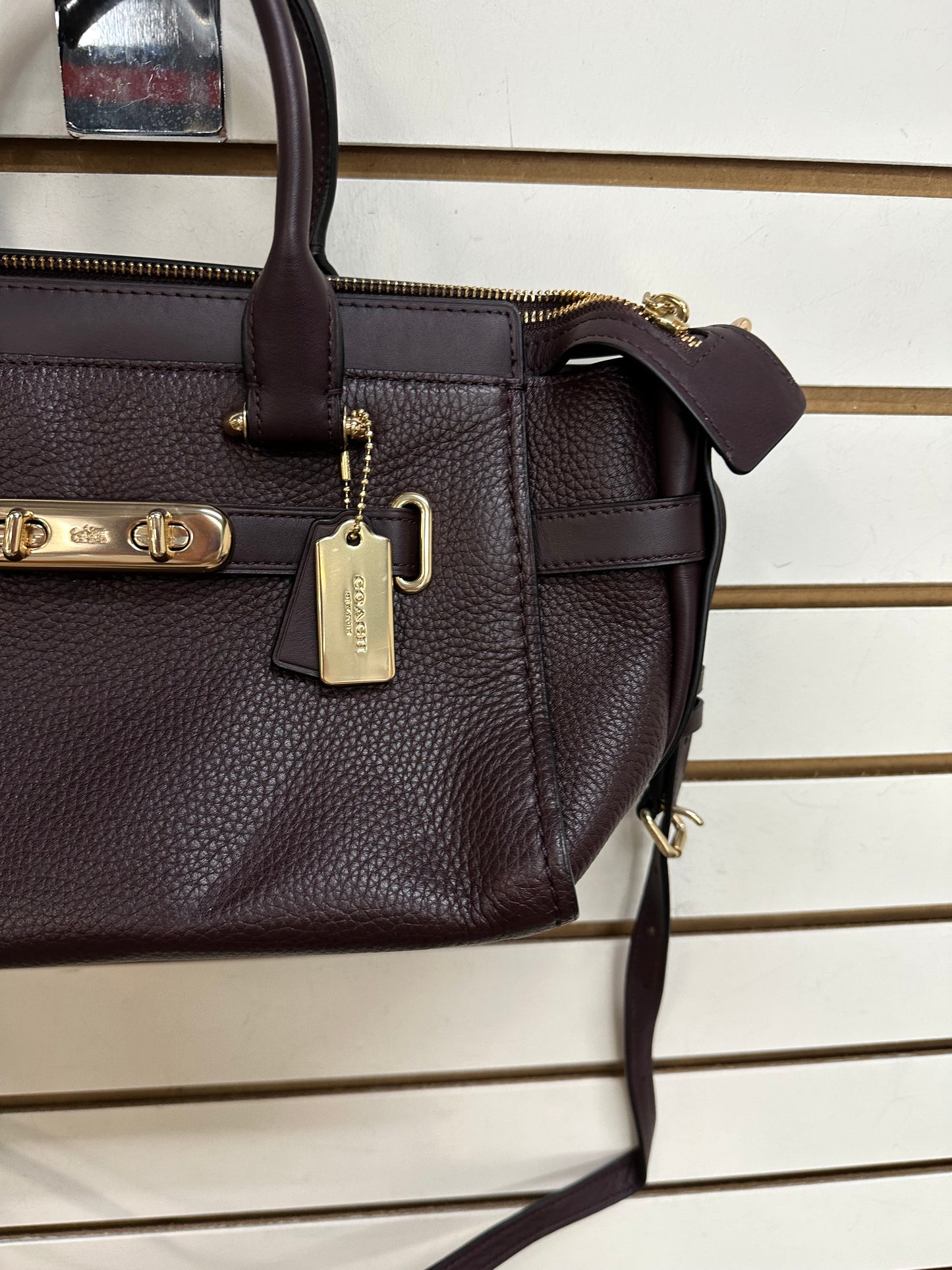 Handbag Designer By Coach, Size: Medium