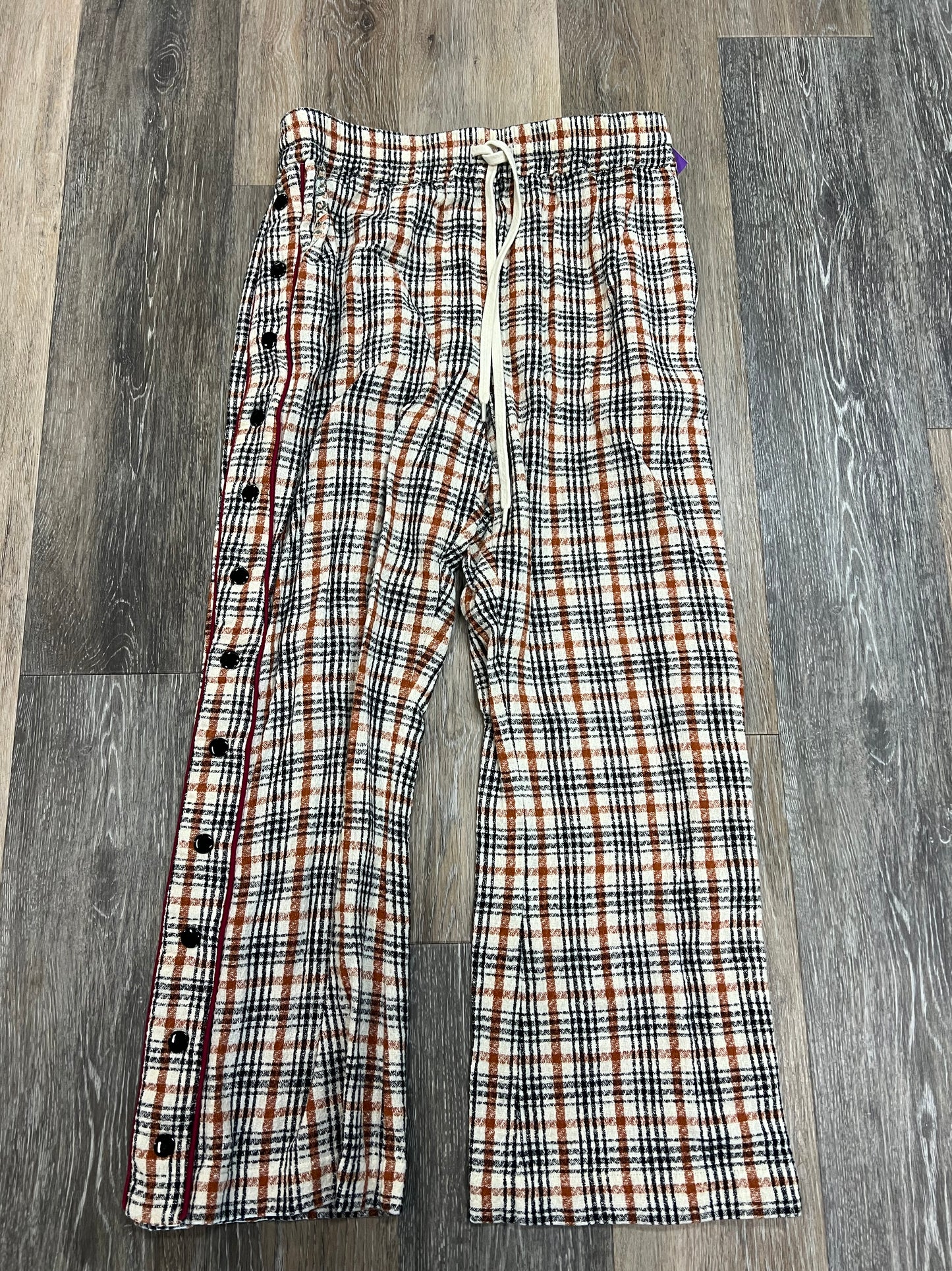 Blazer Set By Free People In Plaid Pattern, Size: S