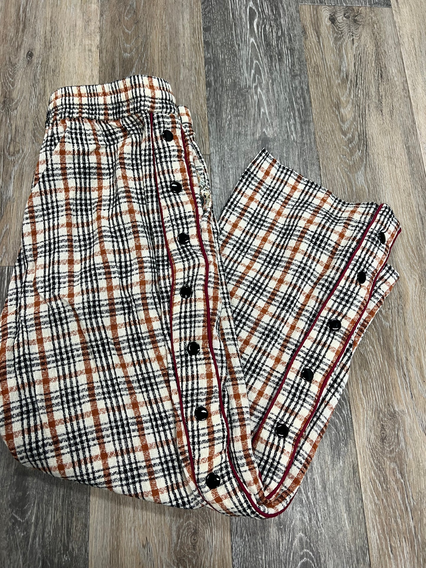 Blazer Set By Free People In Plaid Pattern, Size: S