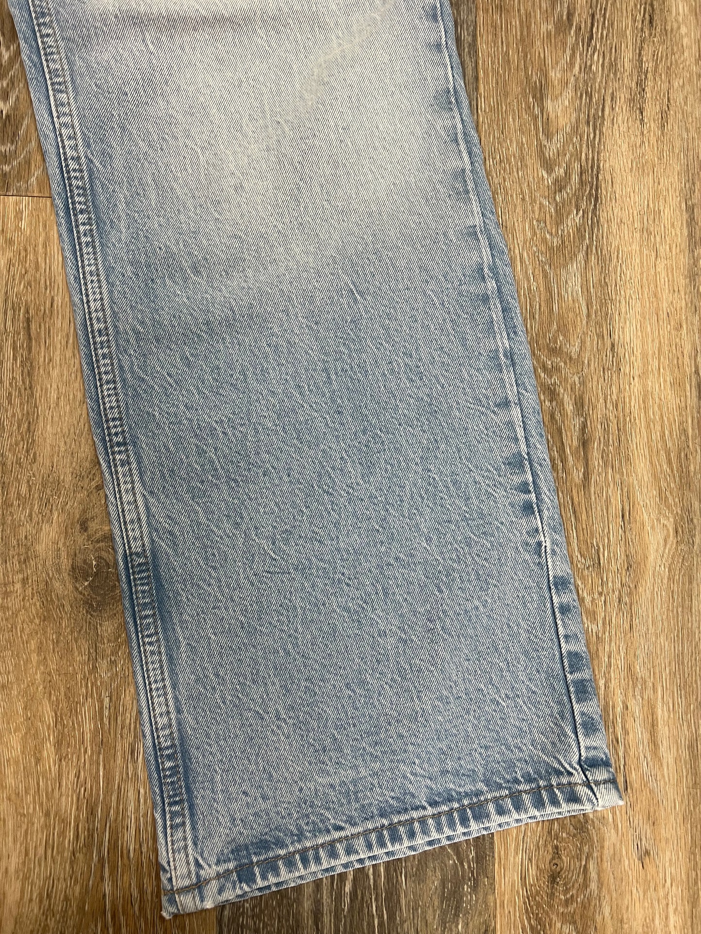 Jeans Wide Leg By Zara In Blue Denim, Size: 6/28