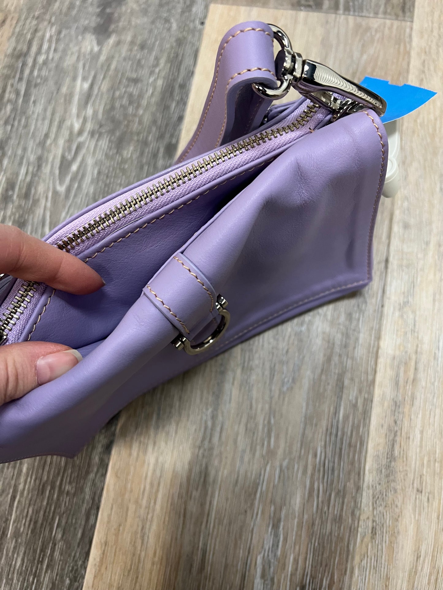 Crossbody Leather By Sapahn, Size: Medium