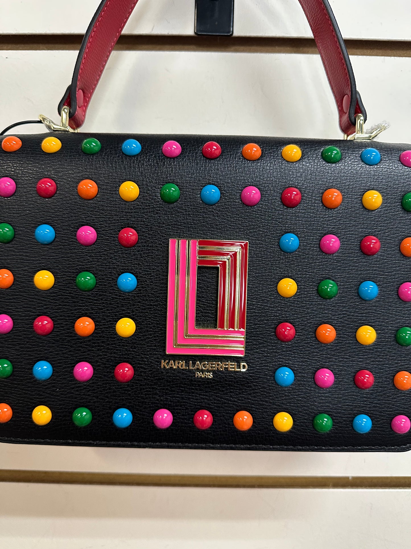 Handbag Designer By Karl Lagerfeld, Size: Medium